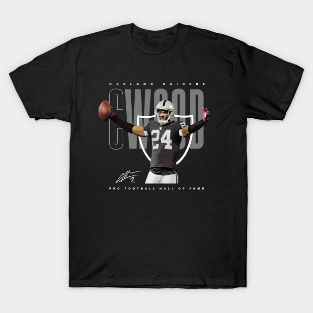 Charles Woodson T-Shirt by Juantamad